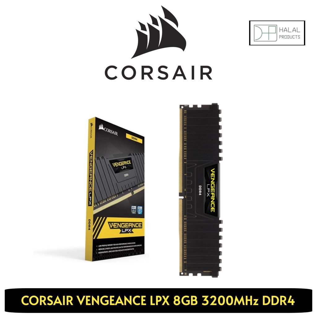 Corsair Vengeance LPX 16GB (2x8GB) DDR4 3200MHz RAM - CL16, Memoria para Gaming y Overclocking