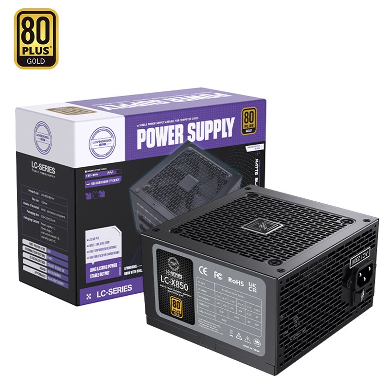 Fuente de Poder Cooler Master V850 850W 80 Plus Gold, Modular y Eficiente para Gaming y Estaciones de Trabajo