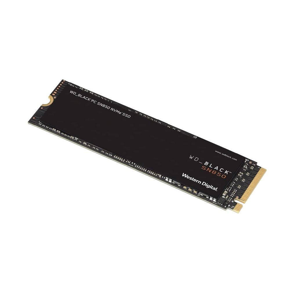 WD Black SN850 2TB NVMe M.2 SSD - Almacenamiento Ultrarrápido de 7000 MB/s, Ideal para Gaming y Edición de Video en PC y Consolas