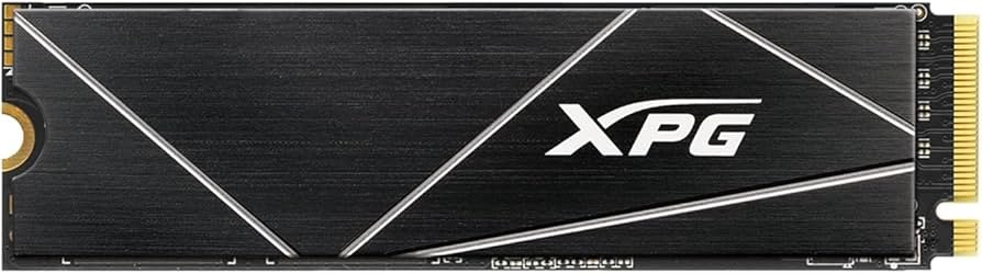 ADATA XPG Gammix S70 1TB NVMe M.2 SSD - Almacenamiento Ultrarrápido de 7400 MB/s, Perfecto para Gaming y Edición de Vídeo en PC y Consolas