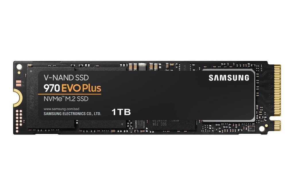 Samsung 970 EVO Plus 1TB NVMe M.2 SSD - Almacenamiento Rápido de 3500 MB/s para Gaming y Creación de Contenidos, Ideal para PC y Laptops