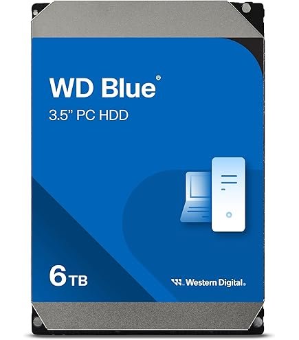 WD Blue 2TB HDD Interno de 5400 RPM - Almacenamiento Fiable para PC y Consolas, Ideal para Ampliar Espacio y Guardar Datos con Seguridad
