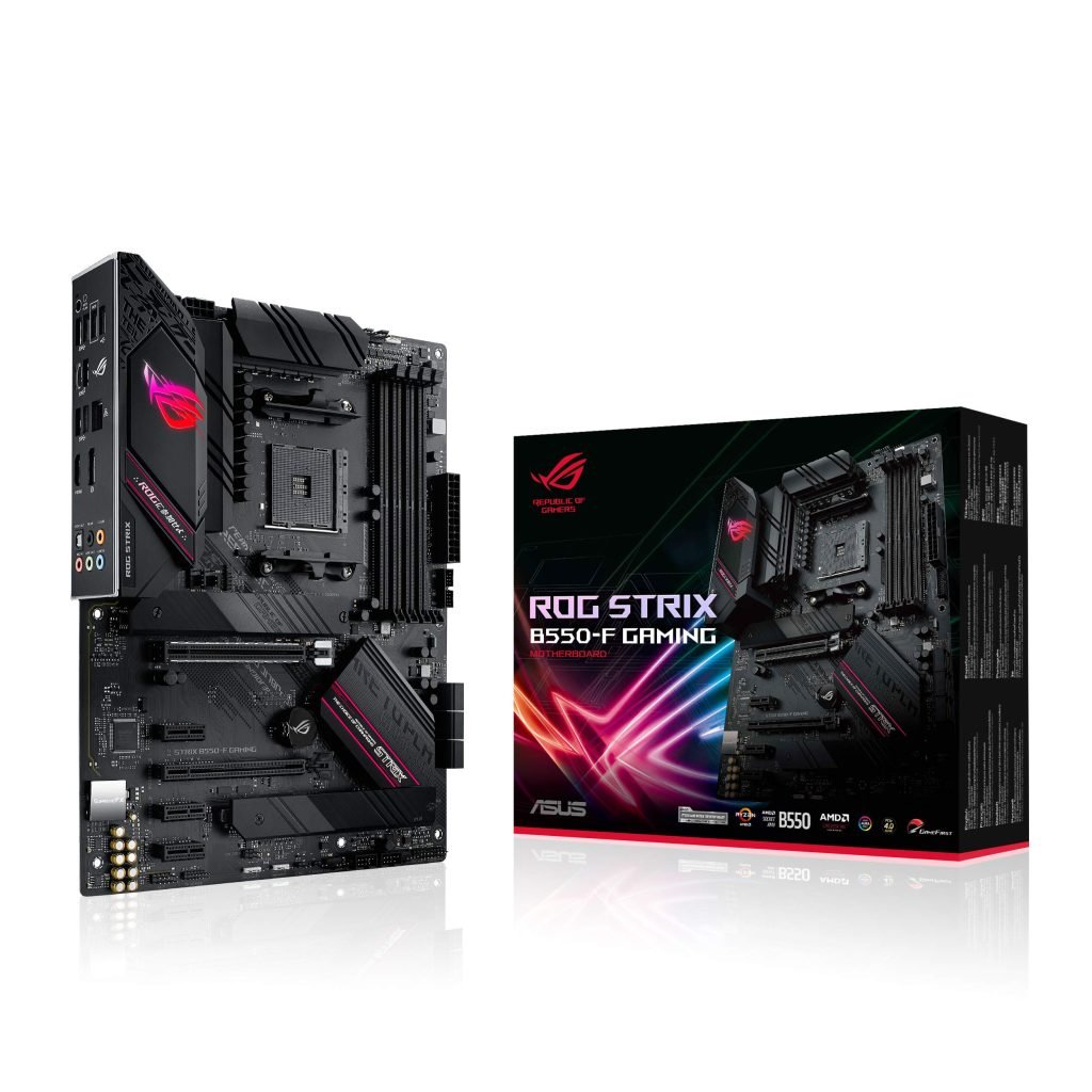 ASUS ROG Strix B550-I Gaming - Placa Madre Mini ITX para AMD AM4, PCIe 4.0, Wi-Fi 6, RGB y Soporte para Overclocking, Ideal para Gaming Compacto