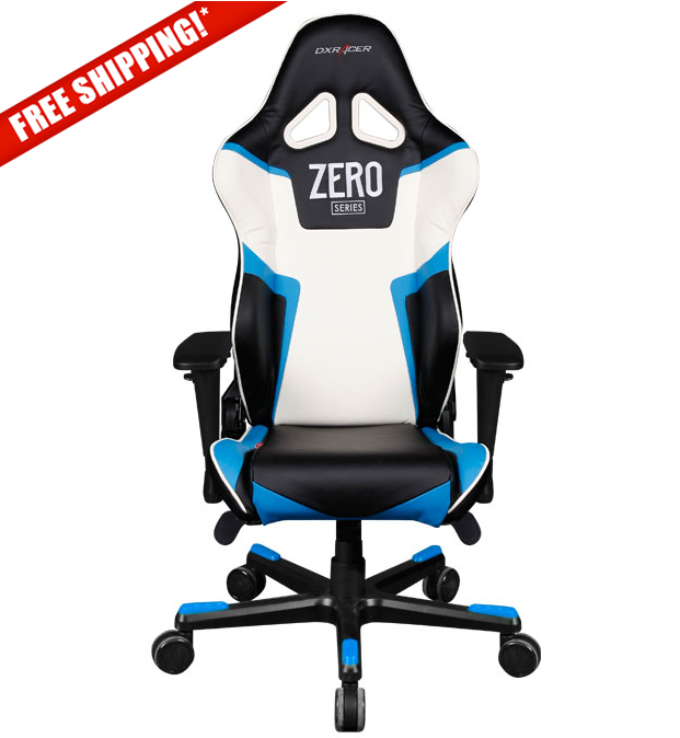Silla Gaming DXRacer Racing Series - Diseño Ergonómico, Soporta hasta 200 kg, Reposabrazos 4D, Ideal para Largas Sesiones de Juego y Comfort Extremo