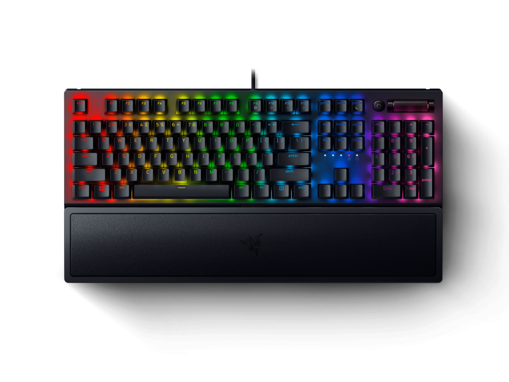 Razer BlackWidow V3 - Teclado Mecánico RGB con Switches Green, Retroiluminación Personalizable y Diseño Ergonómico, Ideal para Gaming y Escritura Prolongada