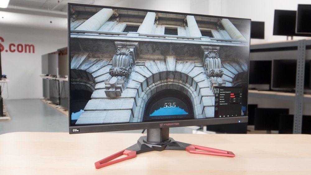Acer Predator XB271HU - Monitor Gaming 27 WQHD 1440p IPS, 165Hz, 1ms, Compatible con G-SYNC, Ideal para Jugadores Competitivos
