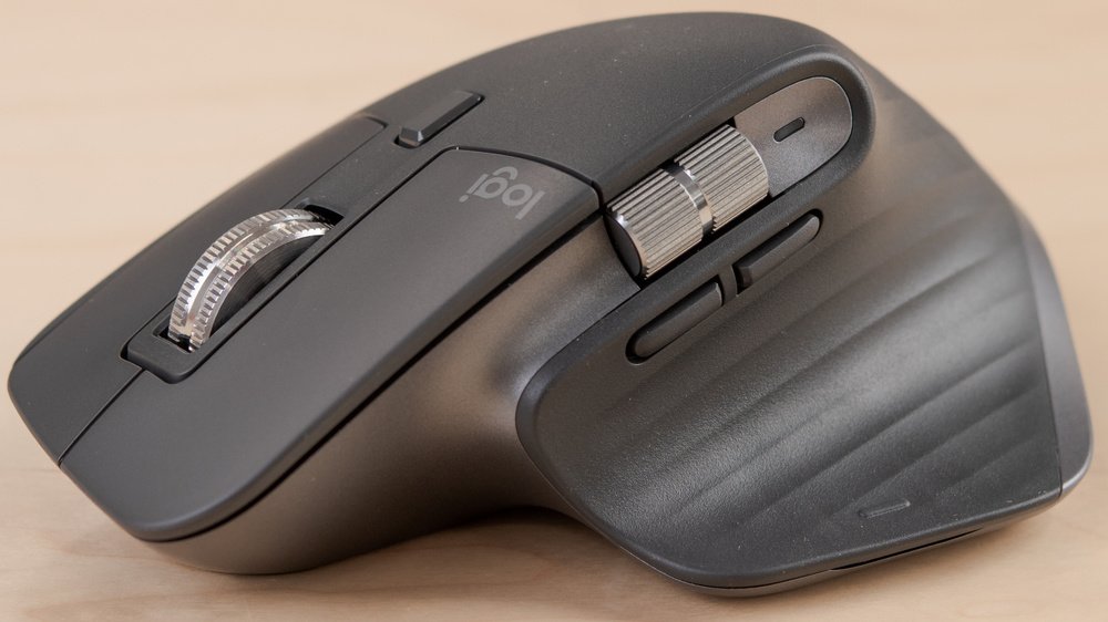Logitech MX Master 3 - Ratón Ergonómico Inalámbrico con Carga Rápida, 4000 DPI, y Rueda de Desplazamiento Horizontal para Productividad Avanzada