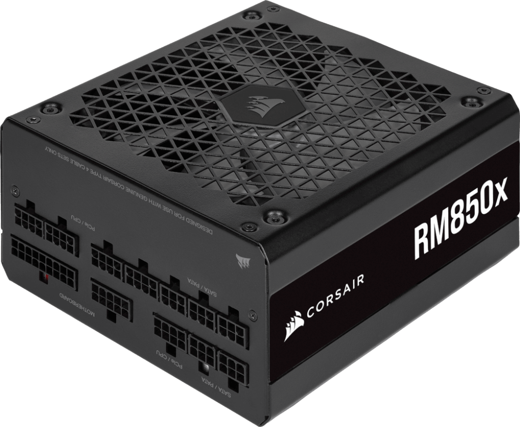 Corsair RM850x 850W 80 Plus Gold - Fuente Modular Silenciosa con Capacitores de Alta Calidad, Ideal para Gaming y Overclocking Superior