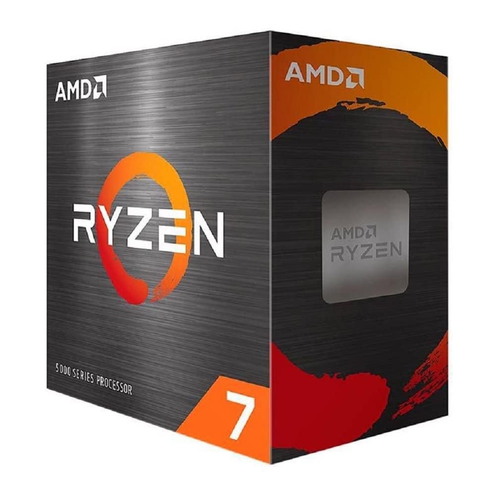 AMD Ryzen 7 5800X - Procesador Octa-Core de 3.8GHz a 4.7GHz, 16MB Cache, Ideal para Gaming y Creación de Contenido