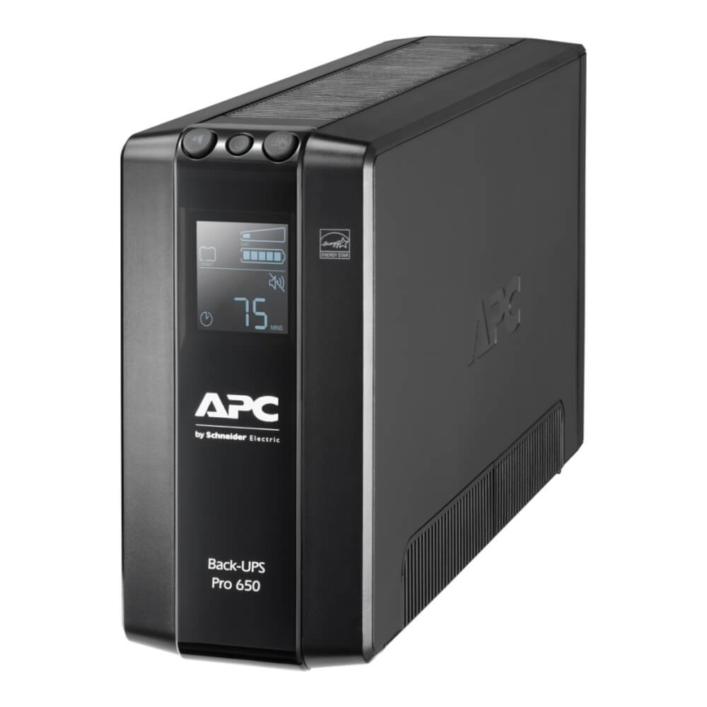 APC Back-UPS Pro BR1500G - UPS de 1500VA con Regulador de Voltaje, Salida Senoidal Pura, Protección de Equipos Electrónicos y Autonomía Extendida en Cortes de Energía