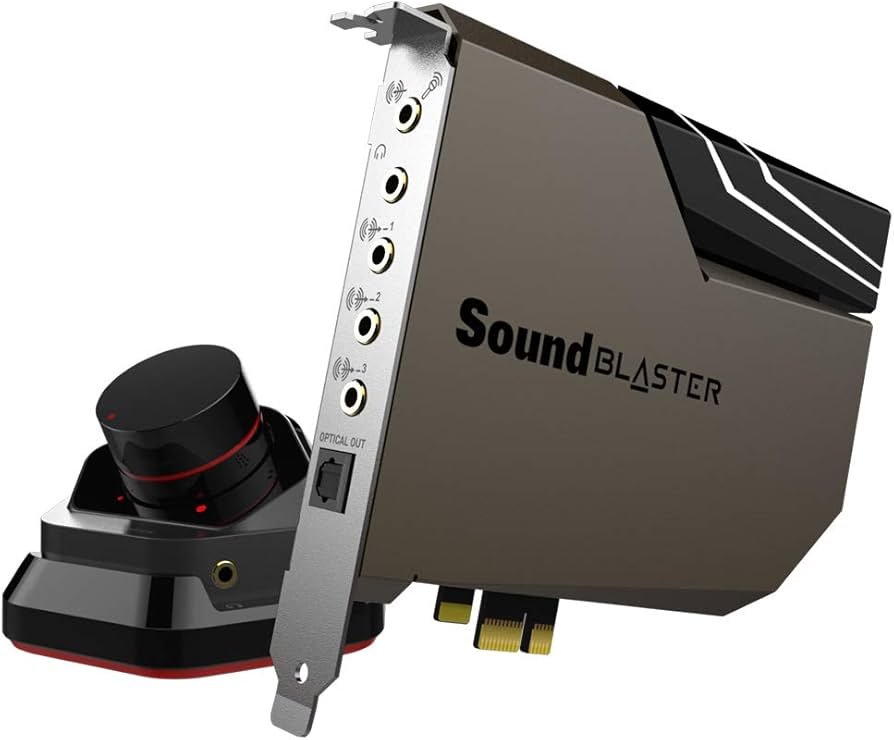 Creative Sound Blaster AE-7 - Tarjeta de Sonido Interna con DAC de Alta Definición, Soporte para Audio 32-bit/384kHz, Ideal para Gaming y Experiencias de Audio Inmersivas