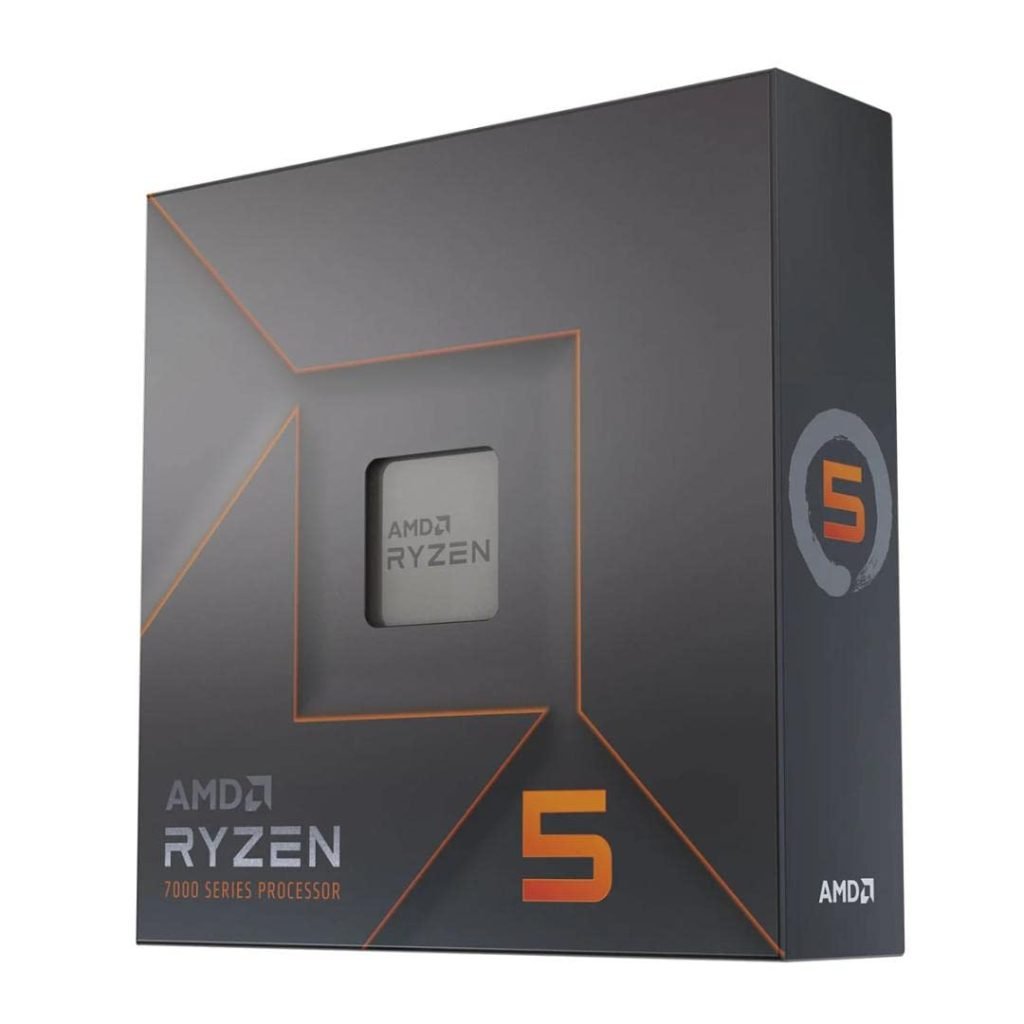 AMD Ryzen 5 7600X - Procesador de 6 Núcleos, 12 Hilos, 4.7 GHz Base, 5.3 GHz Turbo, Ideal para Gaming y Creación de Contenido de Alto Rendimiento