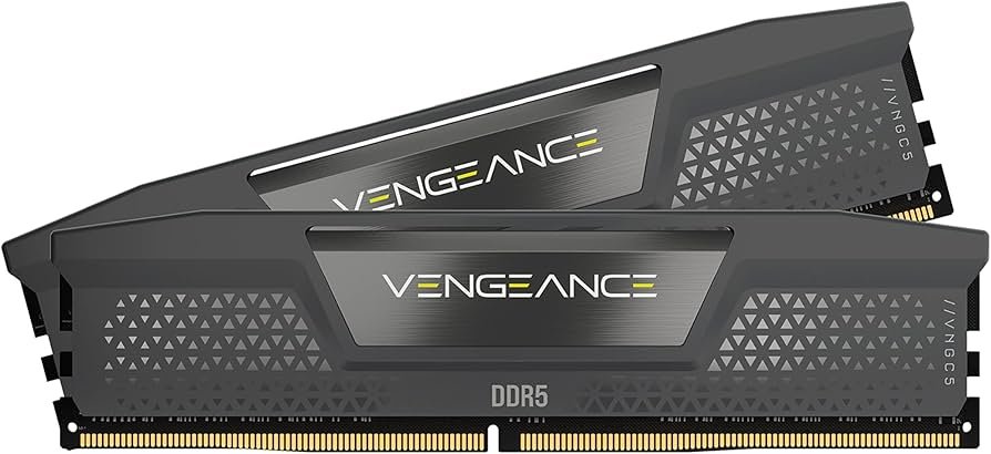 Corsair Vengeance 32GB (2x16GB) DDR5 6000MHz CL36 - Memoria RAM de Alto Rendimiento para Gaming y Creación de Contenidos, Soporte para Overclocking y Diseño Térmico Eficiente
