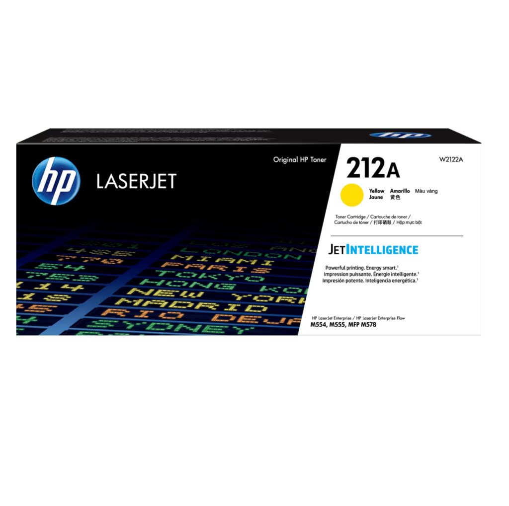 HP 212A YELLOW Toner Cartridge W2122A (8872)